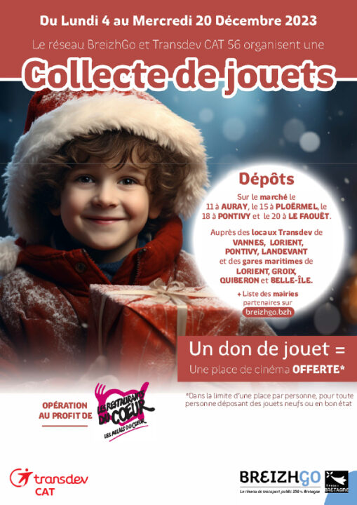 Une Collecte De Jouets Au Profit Des Restos Du Coeur Compagnie Océane 1283